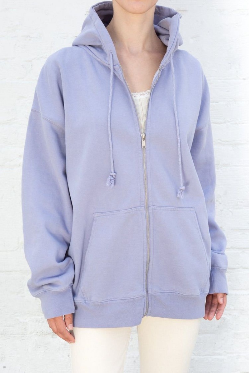 Sweat a Capuche Brandy Melville Christy Lavande | JTM-17787641